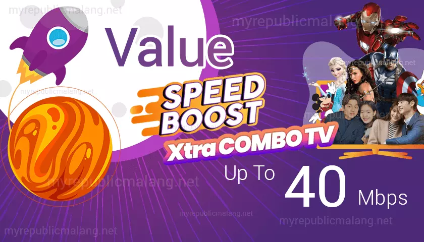 Paket Internet MyRepublic FAST addon TV